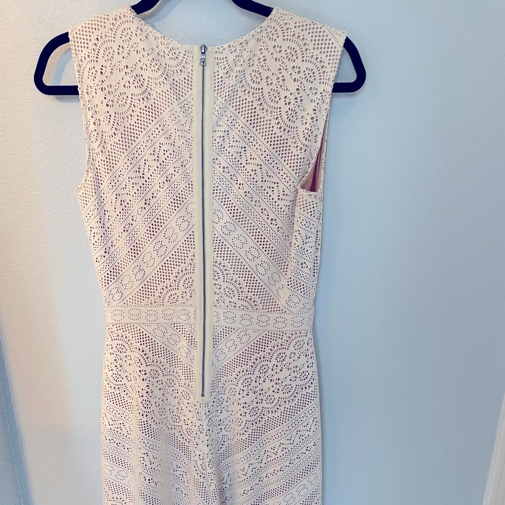 Bcbg lace/eyelet dress